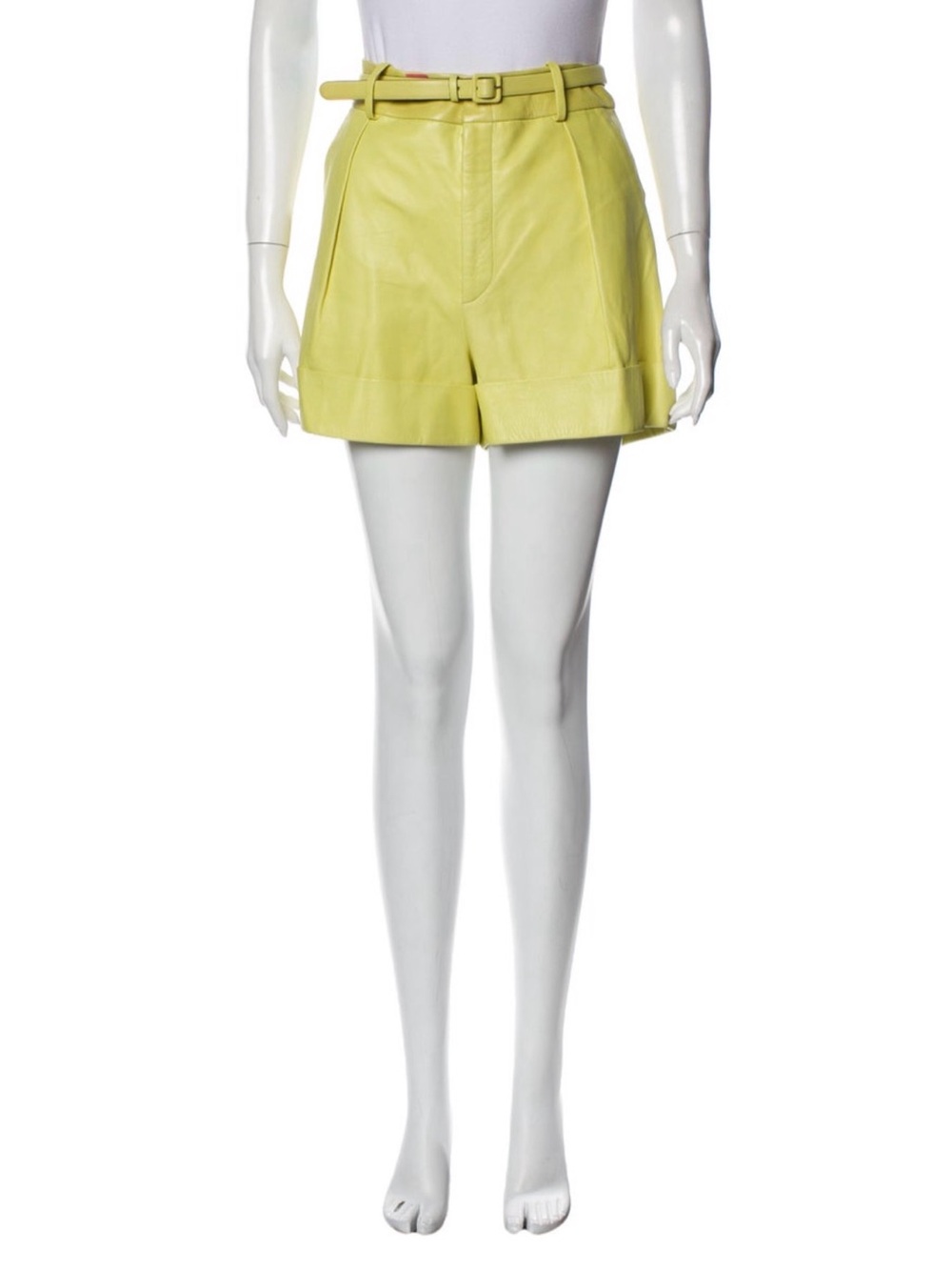 Gucci Lamb Leather Belted Shorts (waist altered to fit Size Small/US4)